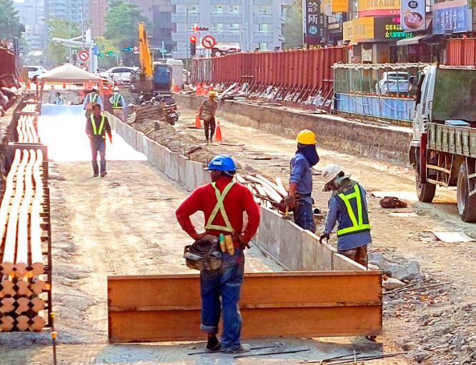 動部昨公布明年1月底的人力需求調查,營建工程等4行業人力需求均創下歷年同期新高。