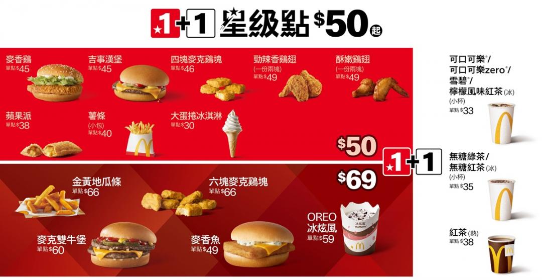 厚實的安格斯牛肉堆疊的四盎司牛肉堡、雙層四盎司牛肉堡回歸。(圖/麥當勞提供)