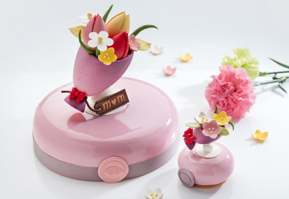 台北文華東方酒店「花漾之愛」小蛋糕350元，7吋2,680元。（圖／品牌提供）
