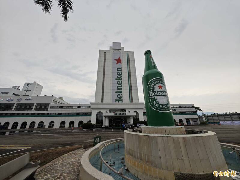 海尼根台灣內埔廠。(記者陳彥廷攝)