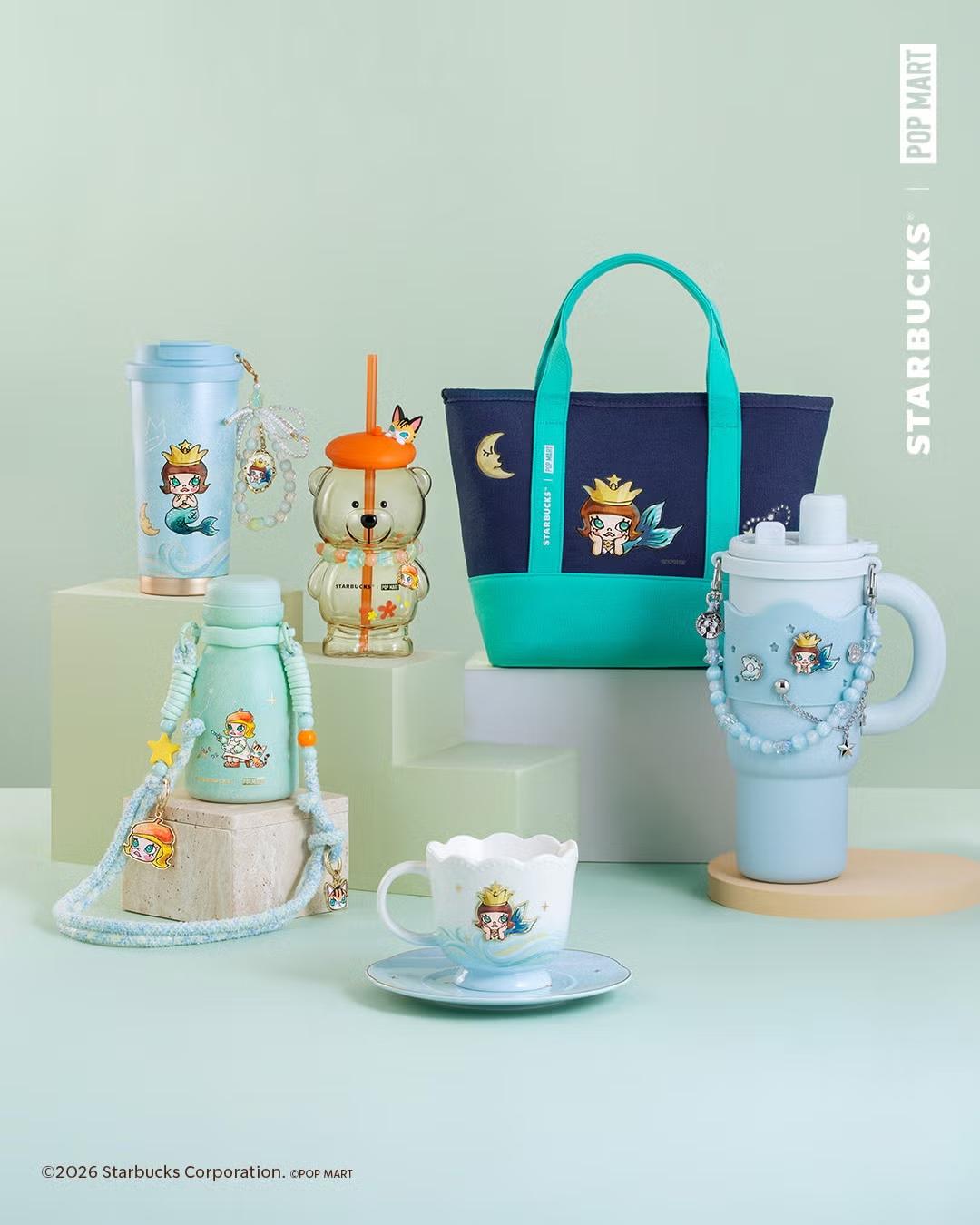 配合MOLLY 20週年,本次聯名推出三款限定造型,以藝術家、小天使及海洋精靈為設計靈感,展現創意、